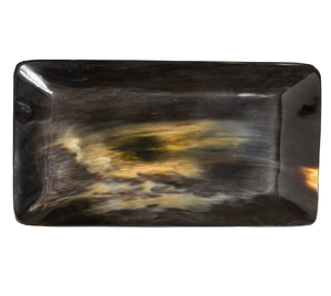 Bandeja de cuerno de búfalo Bandeja para servir alimentos con forma rectangular de alta calidad Calidad increíble - Product Image 2