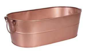 Refroidisseur de vin en métal antique Poignée de seau à glace de meilleure qualité Barre de logo personnalisé pour la fête Baignoire de seau à glace antique de meilleure qualité - Product Image 4