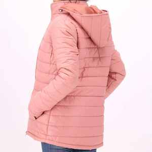 Veste d'hiver imperméable et respirante coupe-vent pour femmes à capuche Slim Fit Plus Size Eco-Friendly kp international - Product Image 6