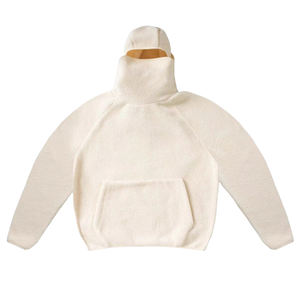 Sweat à capuche unisexe surdimensionné de haute qualité OEM, veste à capuche en polaire personnalisée, sweat à capuche double pour homme, cagoule - Product Image 4