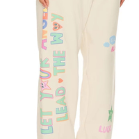OEM unisexe tout-graphique imprimé vente chaude piste joggers décontracté taille élastique pantalons de survêtement respirant coloré lavage poches pour