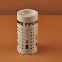 Brûleur d'encens moderne en métal de grande taille, best-seller, avec un design découpé au laser, décoration d'intérieur pour une fragrance douce, parfait pour la décoration de la maison