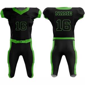 Maillots de football américain pour adultes, sublimation personnalisée, qualité supérieure 2026, courts, respirants, anti-humidité, protection UV - Product Image 1