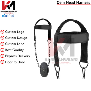 Arnés de Cuello para Levantamiento de Pesas, Entrenador de Fuerza Acolchado, Mejora la Fuerza del Cuello y Reduce el Dolor de Cuello, 40 Pulgadas/100 cm, Resistente - Product Image 2