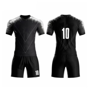 Maillot de football pour homme, manches courtes, col rond, sublimé, violet et orange, évacuation de l'humidité, 100 % polyester, coupe athlétique, adulte, toutes tailles - Product Image 3