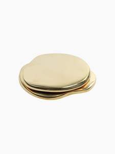 Dessous de verre en laiton martelé à bord rond en liège Tapis de dessous de verre pour boissons extra épaisses Dessous de verre en liège réutilisable de 4 pouces de diamètre avec lèvre pour boisson - Product Image 4