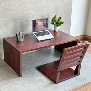 ชุดโต๊ะและเก้าอี้ไม้กระถินญี่ปุ่นแบบนั่งพื้น รุ่น CB68185 - Product Image 4