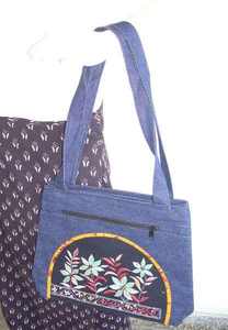 สไตล์ใหม่หรูหราผ้าฝ้ายกระเป๋าสะพายยีนส์มีสไตล์กระเป๋าสตางค์คลัทช์กระเป๋าผู้หญิงกระเป๋าถือหรูหราคลาสสิกแฟชั่น - Product Image 4