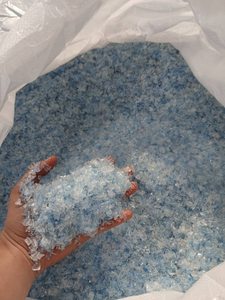 Blow Molding Grade Transparent <b>Plastic</b> Scrap Bottles and PET Flakes White <b>Block</b> Shape - Product Image 3
