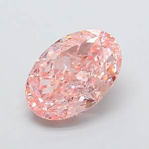 Diamante Ovalado de 3.5ct VS2 Rosa Intenso de Laboratorio - Product Image 1