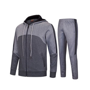 Conjunto de chándal atlético para hombre, ropa deportiva cómoda de 2 piezas con marca personalizada, OEM aceptado - Product Image 1