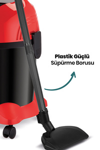 SuperTurbo Wet-Dry aspirapolvere-nero/rosso - Product Image 4