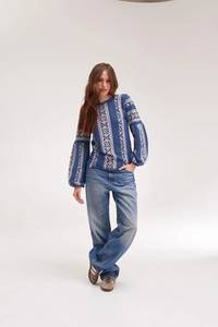 Fait à la main ukrainien paysan Design Floral Vintage velours a-ligne robe femmes ornements traditionnels lavable vêtements culturels cadeau - Product Image 4