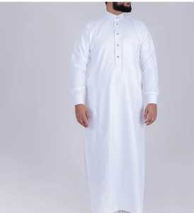 Belle couleur Hommes Saudi Thobes à bas prix avec motif de broderie parfait de haute qualité élégant et élégant 2025 - Product Image 6
