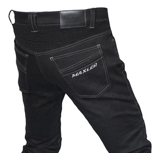 Pantalon d'équitation en Cordura durable pour hommes, adapté à la moto, léger, avec protection contre les intempéries et coupe fonctionnelle - Product Image 5
