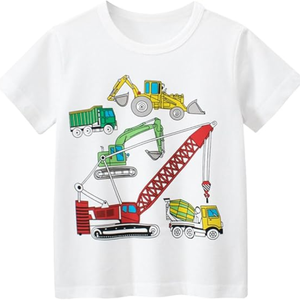 Enfant en bas âge garçon tricoté coton t-shirt personnalisé Applique Boutique vêtements été enfants garçon vêtements chemises fabriquées au Bangladesh - Product Image 4