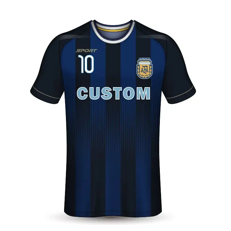 Oem/Odm 2023 2024 City Soccer Jerseys Blue Mens Kits 23 24 Camisetas de fútbol Ropa deportiva de secado rápido Uniforme de fútbol