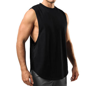 2024 Hot Sale Blank Crewneck Sleeveless Basketball Gym Fitness Men's <b>tank</b> <b>Tops</b> <b>Workout</b> Sports Compression <b>tank</b> <b>Top</b> - Product Image 3