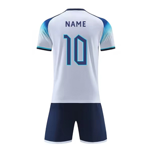 เสื้อเจอร์ซีย์คอกลมสไตล์กีฬาเสื้อฟุตบอลและชุดกีฬาฝึกซ้อม - Product Image 4