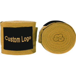 OEM Boxe Main Wraps Coton Crochet Poignet Protection Hand Wraps 100% Haute Qualité haute exigence pas cher prix Hommes Meilleur Hand Wrap - Product Image 3