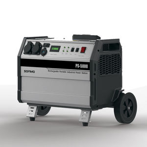 APP مولد طاقة شمسية كهربائية محمولة قوية 5 كيلو وات 2000 وات مع مجموعة ألواح كاملة للمنزل 3500 وات لأغراض البناء - Product Image 5