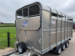 Livraison Rapide Remorque Agricole pour Bétail 14 pieds 7x12 7x14 6x12 6x14 Remorque Agricole Robuste Meilleure Offre Promotionnelle - Product Image 2
