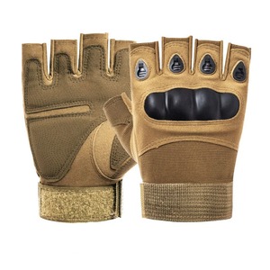 Guantes de medio dedo para nudillos duros para hombres, combate, caza, tiro, Paintball, deber, sin dedos - Product Image 5