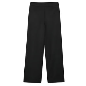 กางเกงผู้หญิงทรงตรงเอวกลาง ผ้าแคนวาสคุณภาพสูง ผลิตในปากีสถาน ดีไซน์ใหม่ ผ้าฝ้าย 100% ราคาขายส่ง MOQ ต่ำ - Product Image 1