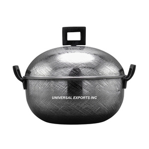 Meilleures ventes Casserole de luxe en métal pour chauffe-plats faite à la main pour hôtel et restaurant Pot au design classique de belle qualité - Product Image 6