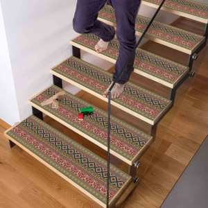 Alfombra Étnica Estampada: Diseño Azteca, Kilim, Moderna, Antideslizante, Goblen - Product Image 2