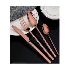 Juego de cubiertos de latón macizo de 10 piezas con juego de cubiertos de bajo costo pulido mate para cocina y mesa para fiestas - Product Image 3