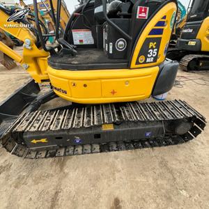 รถขุดโคมัตสุ PC35MR มือสอง น้ำหนัก 3.7 ตัน บุ้งกี๋ 0.15 ลบ.ม. ของแท้จากญี่ปุ่น รถขุดขนาดเล็กแบบตีนตะขาบสำหรับงานก่อสร้าง ชั่วโมงการใช้งานต่ำ ได้รับการรับรองมาตรฐาน CE - Product Image 6