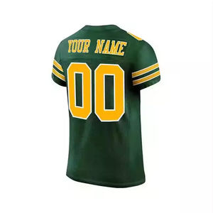 Jersey de Fútbol Americano Personalizado de Primera Calidad, Sublimado, Talla Grande, Transpirable, Ligero, de Secado Rápido, Atlético - Product Image 3