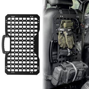 Panel rígido portátil, organizador táctico para asiento trasero de coche con asa, organizador de almacenamiento de coche resistente para almacenamiento modular - Product Image 4