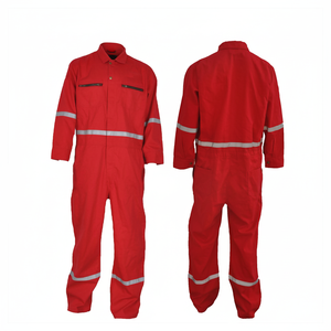 Ropa de trabajo duradera, 65% poliéster, 35% algodón, mono para trabajo, 220-280 GSM, ropa de seguridad de poliéster y algodón. - Product Image 2