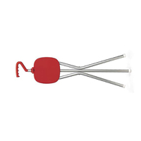 Vente chaude décontracté voyage bâtons de marche confortable poignée en caoutchouc solide motif en acier inoxydable siège en aluminium pour régulier