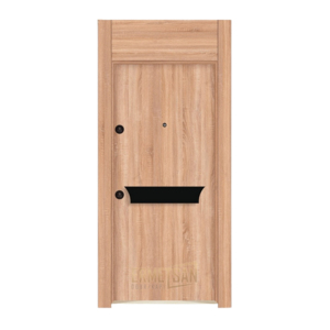 Mejor Diseño Exterior Moderno Manual con Acabado en PVC, Prevención de Incendios, 2 Años de Garantía, Aplicaciones para Hoteles, Villas y Almacenes, Acero-Madera - Product Image 2