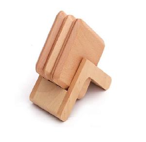 Posavasos de madera de fabricación india a la venta, colección de artículos de artesanía de diseño único en posavasos de piedra con soporte asequible - Product Image 1