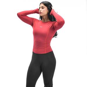 Camiseta Deportiva de Compresión, Top Atlético Sólido - Product Image 5