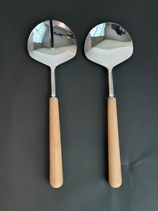 Cuillère à salade en acier inoxydable de qualité supérieure, durable, moderne, vaisselle de cuisine pour le meilleur prix de gros - Product Image 4