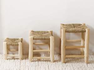 Silla de Cuerda de Papel Hecha a Mano, Muebles Tejidos Naturales - Product Image 2