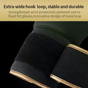 Guantes de Boxeo MMA de Piel Sintética con Logotipo Personalizado de Alta Calidad, Diseño Cómodo para Entrenamiento, Venta Directa de Fábrica - Product Image 5