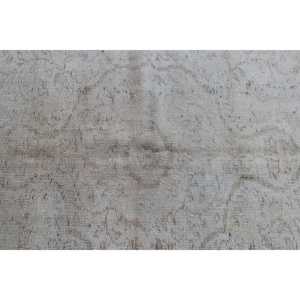 พรมตุรกีขนาด 4.6x8.2 ฟุต พรมวินเทจ พรมขนสัตว์ลายจุดสีขาว - Product Image 5