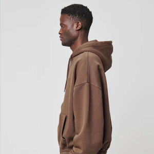 Manufacturer's Customizable Cotton/Polyester Zipper Hoodie Heavyweight 3D DTG Logo Print Solid Street Wear Design for Winter Men - Product Image 4