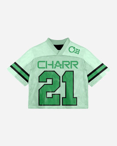 Camiseta de Fútbol de Malla Personalizada OEM con Impresión por Transferencia de Calor, Mangas Cortas, Diseño Transpirable para Equipos de Fútbol Americano y Baloncesto - Product Image 3