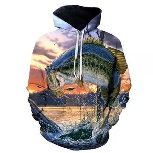 Sudadera con capucha personalizada para hombre, ropa deportiva de manga larga con protección UV, bajo pedido de pedido, para pesca, sublimación - Product Image 3