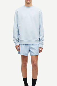 Sudadera informal de manga larga para hombre, Color sólido con logotipo personalizado y bordado, sudadera suave y cómoda de algodón 100% para hombre - Product Image 4