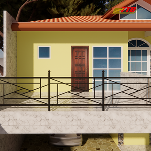 Barandillas Elegantes de Hierro Forjado para Balcones, para Espacios Exteriores Impresionantes con Diseños Únicos y Durabilidad Duradera - Product Image 2