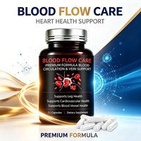 Capsules pour le Soutien de la Circulation Sanguine, Formule pour la Santé Cardiaque, OEM ODM Marque Privée, Usine GMP, Complément Alimentaire
