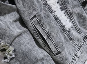 Chaqueta de Mezclilla para Hombre, Diseño de Moda 2026, Alta Calidad, Precio al por Mayor, Personalizable, con Capucha, Resistente al Viento, para Invierno - Product Image 5